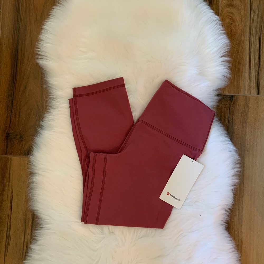Align crop misty merlot MYMT lululemon nulu - Picture 7 of 8